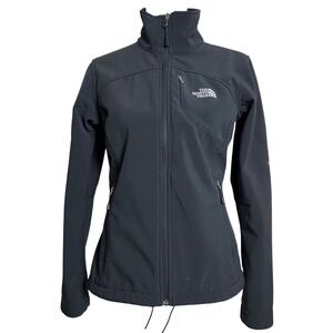 The‎ North Face Women's Black Apex Bionic Softshell Full Zip Jacket Size S